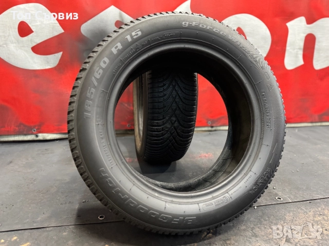 185 60 15, Зимни гуми, BF Goodrich G-ForceWinter2, 2 броя, снимка 5 - Гуми и джанти - 52564001