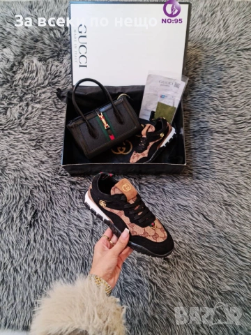 Gucci Дамски Маратонки👟Дамски Спортни Обувки Гучи - Налични Различни Цветове Код SK939, снимка 10 - Маратонки - 53578029