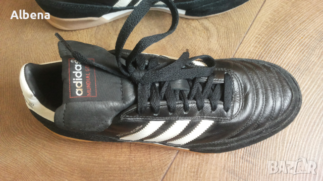 Adidas MUNDIAL GOAL Leather Football Shoes Размер EUR 39 1/3 / UK 6 за футбол в зала 101-14-S, снимка 6 - Детски маратонки - 44666769