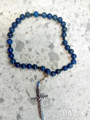 Броеница лазурит, снимка 4 - Други ценни предмети - 36633307