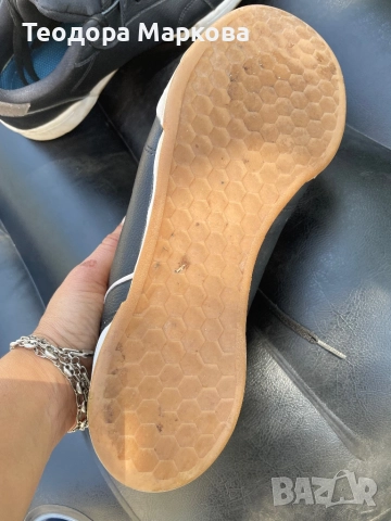 Кожени мъжки кецове Adidas-естествена кожа , снимка 5 - Маратонки - 51765184