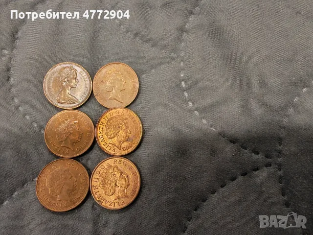лот  монети  UK , снимка 8 - Нумизматика и бонистика - 56064098