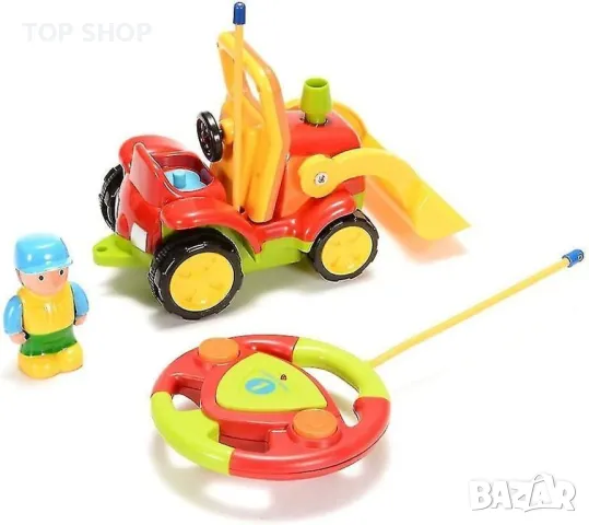 Lovely Багер, Строителна кола със светлини и музика, с дистанционно управление, снимка 3 - Коли, камиони, мотори, писти - 48487363