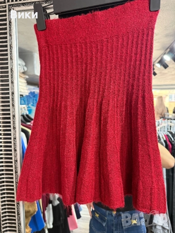 Пола от плетиво в размер S, снимка 7 - Поли - 52926880