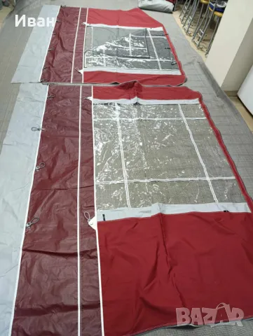 Форселт за каравана ISABELLA CAPRI LUX BURGUNDY Размер 1050 (1036-1060)см земя-земя., снимка 14 - Палатки - 48974246