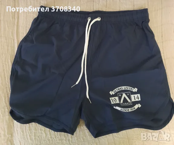 Мъжки шорти Левски Ултрас, снимка 2 - Бански - 56234938