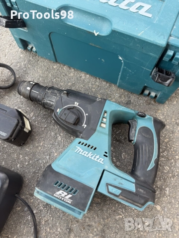 Makita DHR 243 безчетков перфоратор, снимка 3 - Перфоратори - 56041425