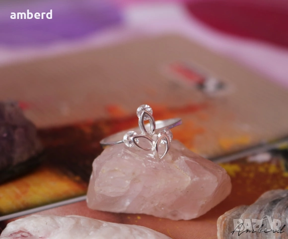 Сребърен пръстен - модел PLR026, снимка 8 - Пръстени - 53677196