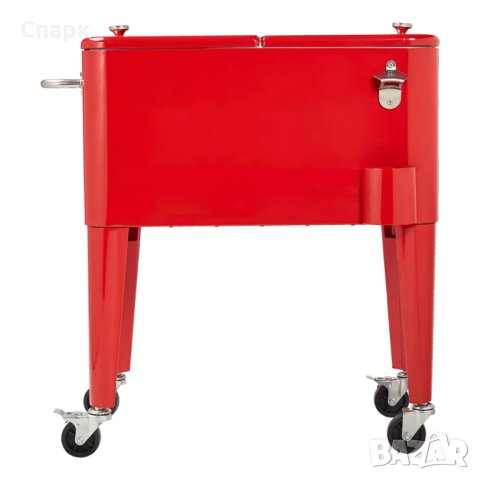 Нова хладилна количка с колела MEDION, 57L, ретро дизайн, снимка 3 - Други - 42103347