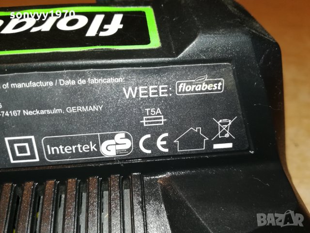 florabest 36v/3amp charger-MADE IN GERMANY 1509211901, снимка 7 - Винтоверти - 34145315
