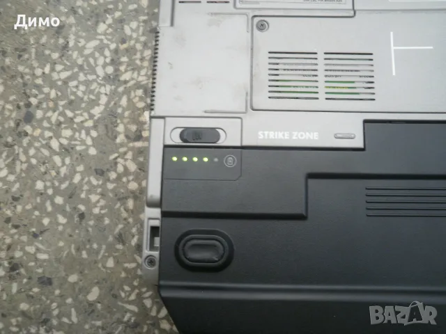 Dell D420- запазен малък лаптоп с подсилена батерия , снимка 5 - Лаптопи за дома - 55962405
