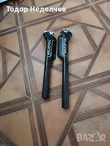 Карбоново колче Kuota 27,2, снимка 6 - Части за велосипеди - 53761698