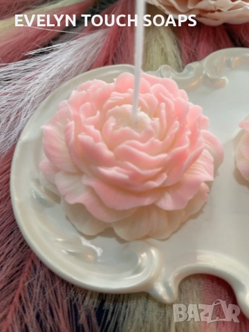 свещи Божур, снимка 6 - Други - 51436230