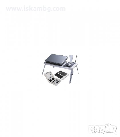 МАСИЧКА ЗА ЛАПТОП ЗА ЛЕГЛО С ОХЛАДИТЕЛ E-TABLE - код 0408, снимка 3 - Други - 34080474