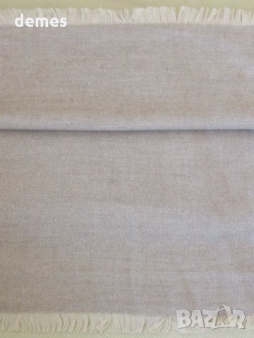 Фин двулицев шал 100% кашмир, Монголия, снимка 8 - Шалове - 35807826