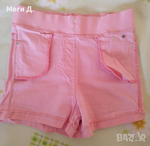 Дамски розови панталонки XS, S/25, 26, 27+подарък, снимка 11 - Къси панталони и бермуди - 41023531