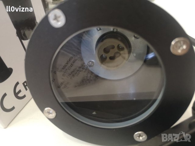 ГРАДИНСКО ОСВЕТИТЕЛНО ТЯЛО, GU10, IP65, ЧЕРНО, снимка 6 - Външни лампи - 41824004