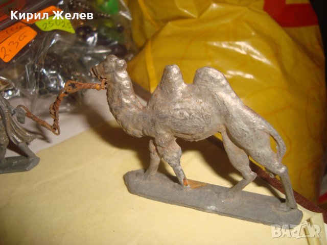 АРАБСКИ ВОИН с КАМИЛА 2 ОЛОВНИ СТАРИ ФИГУРКИ за КОЛЕКЦИЯ 9059, снимка 14 - Колекции - 34528970