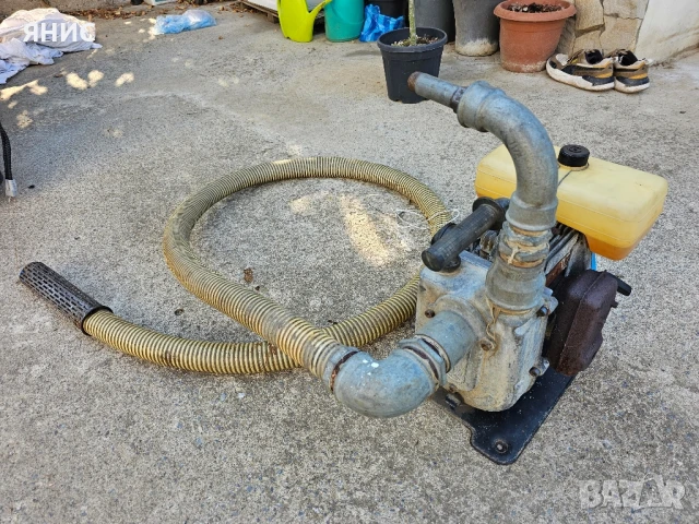 БЕНЗИНОВА ПОМПА ЗА ВОДА. ITALY 🇮🇹. ПЕРФЕКТНА. ОРИГИНАЛНА , снимка 3 - Градинска техника - 50789596