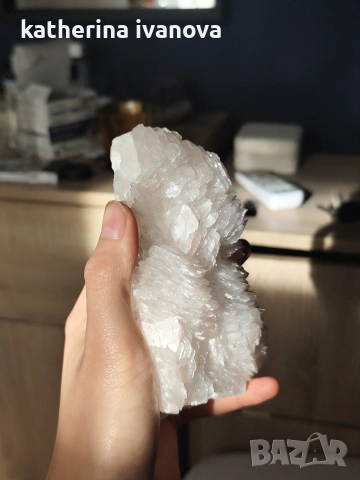 Манганокалцит , снимка 2 - Декорация за дома - 52788990