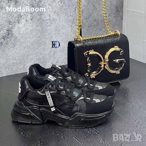 🖤🆕Dolce & Gabbana черен дамски комплект🆕🖤, снимка 1 - Маратонки - 44243750