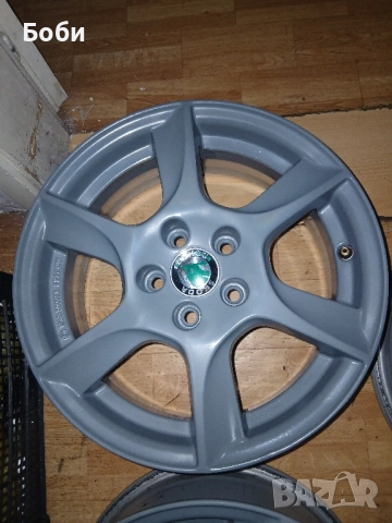 15цола лети джанти 5×100 57.1ц.о.ет38 6j цвят нандо грей, снимка 14 - Гуми и джанти - 52572733