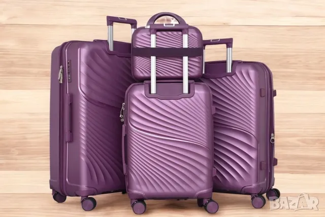 Комплект куфари и чанта, снимка 2 - Куфари - 47826956