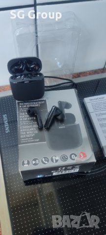 Безжични  Bluetooth слушалки Silver Crest 🇩🇪 G8 TWS, снимка 2 - Bluetooth слушалки - 40138849