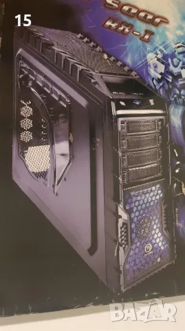 Голям компютър i7/16gb ram/ssd/1tb/GTX/Водно охлаждане Corsair , снимка 4 - Геймърски - 48061291