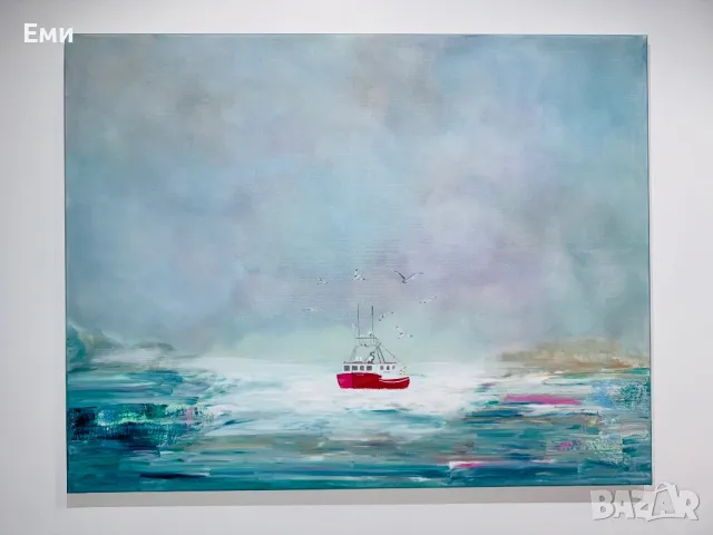 Картина на платно 70х90, снимка 5 - Картини - 50362222