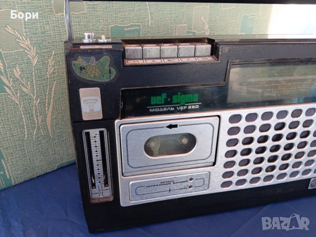 VEF-sigma, снимка 2 - Радиокасетофони, транзистори - 44394641