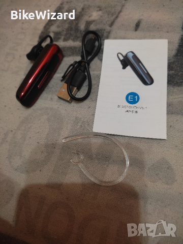 Безжични Bluetooth слушалки, E1 Bluetooth слушалки Handsfree  НОВО, снимка 1 - Слушалки, hands-free - 44702804
