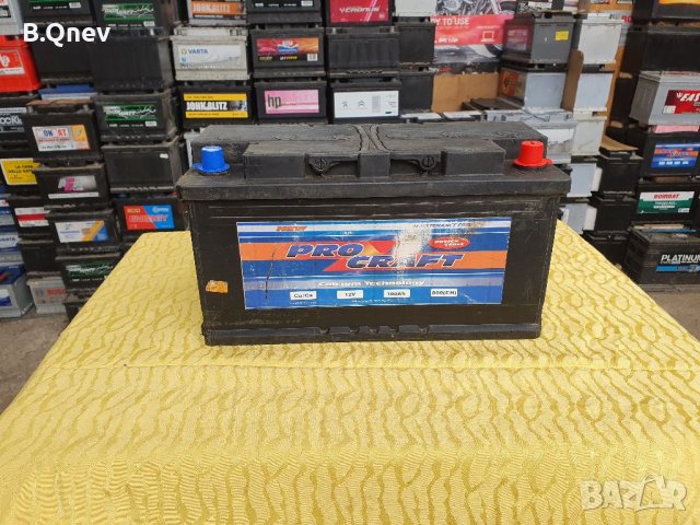 Акумулатор с ГАРАНЦИЯ PRO CRAFT 100ah, снимка 1