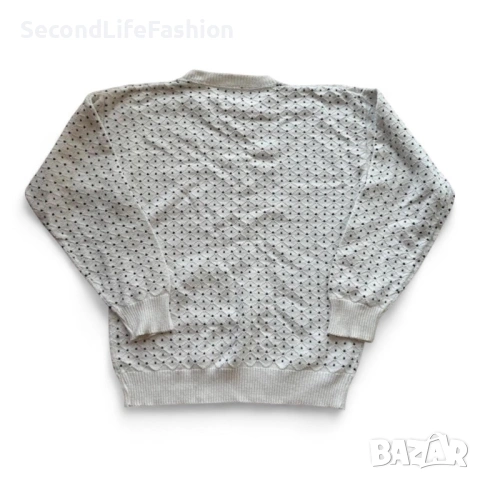 Винтидж памучен пуловер Victoria Dry Goods размер М, снимка 6 - Пуловери - 53809470