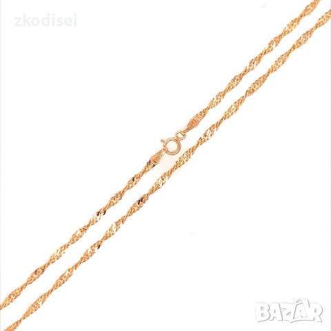 Златен синджир 5,71гр. 60см. 14кр. проба:585 модел:17722-4