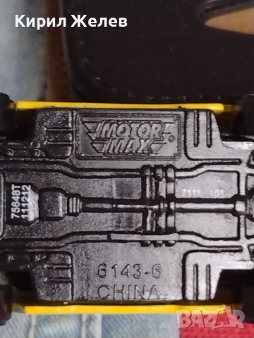 Метална количка MOTOR MAX MADE IN CHINA спортен модел за КОЛЕКЦИЯ ДЕКОРАЦИЯ 37565, снимка 9 - Колекции - 40729434