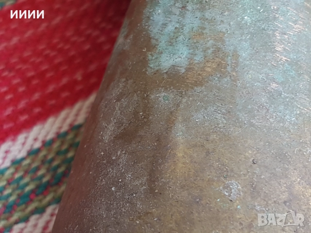 Бронзов чан звънец , снимка 4 - Антикварни и старинни предмети - 52060644