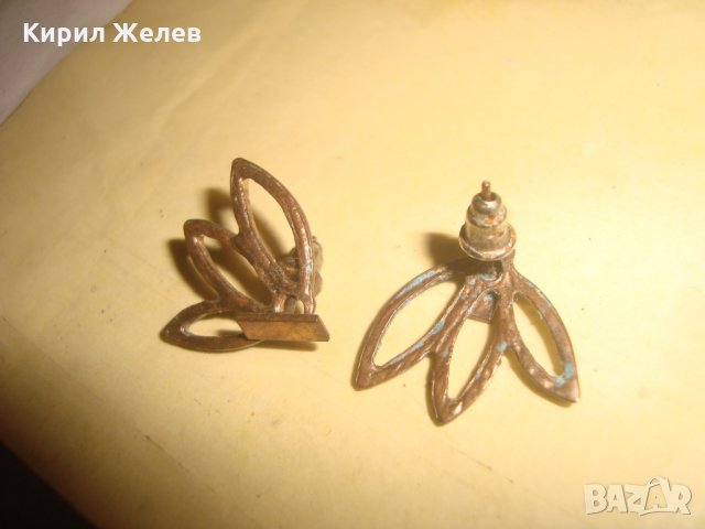 СТАРИ РЕТРО СТИЛ МЕДНИ ОБЕЦИ ФЛОРАЛЕН МОДЕЛ 24825
