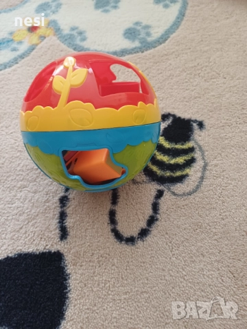 Играчка за сортиране Winfun - Топка, Включени 7 форми, снимка 2 - Игри и пъзели - 51806053