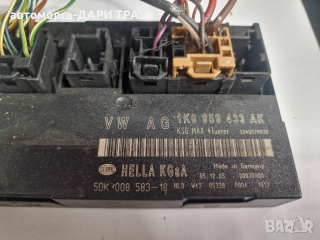 Управляващ блок-Комфорт модул за Фолксваген Голф 5 / 1K0 959 433 AK, снимка 2 - Части - 52378623