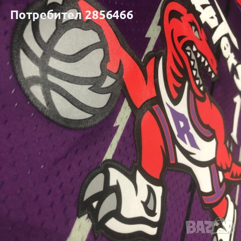Мъжки потник Mitchell & Ness Vince Carter Toronto Raptors seasons 1998/99 размер XXL, снимка 6 - Тениски - 52015090