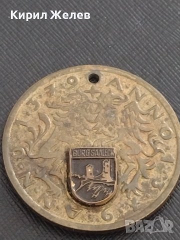 Интересен медал стар рядък за КОЛЕКЦИЯ ДЕКОРАЦИЯ 24863, снимка 4 - Други ценни предмети - 41413917