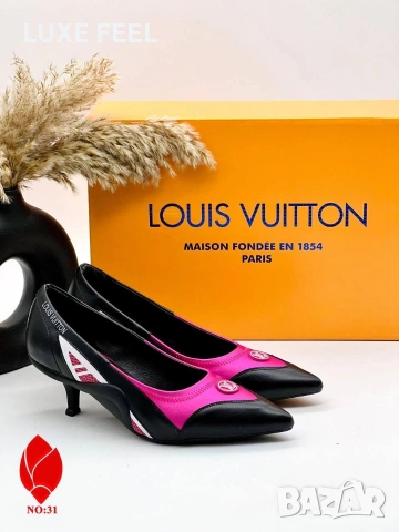 Louis Vuitton ⚜️ Дамски Обувки , снимка 8 - Дамски обувки на ток - 53816214