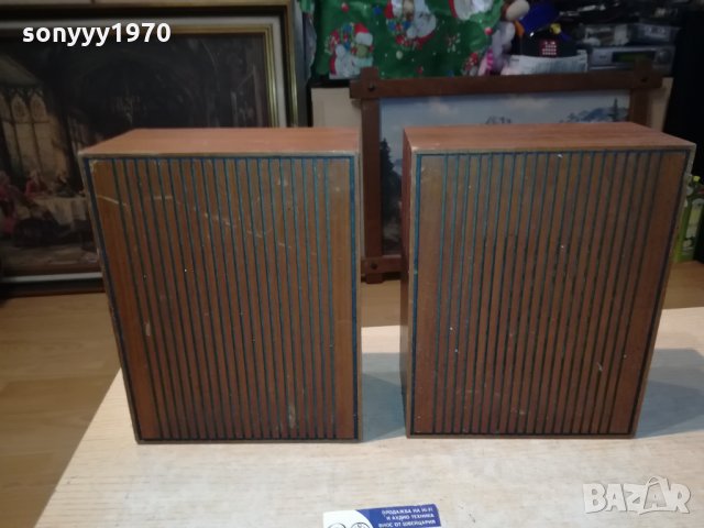 ретро тонколони 27Х21Х12СМ 0311210922, снимка 9 - Тонколони - 34677159