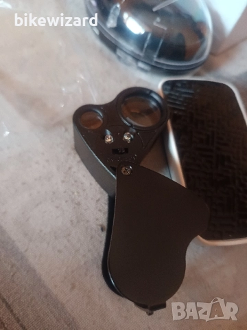 2 броя бижутерски лупи със LED осветление 30Х 60Х 90Х Увеличение НОВИ, снимка 3 - Други инструменти - 52209114