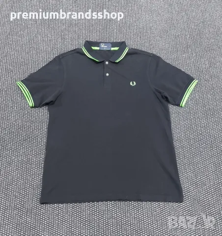 Fred perry тениска с яка L размер , снимка 2 - Тениски - 47640630