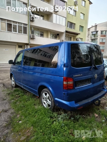 Caravelle T5 2.5 TDI – 8 места, 2006 г., снимка 3 - Автомобили и джипове - 52743722