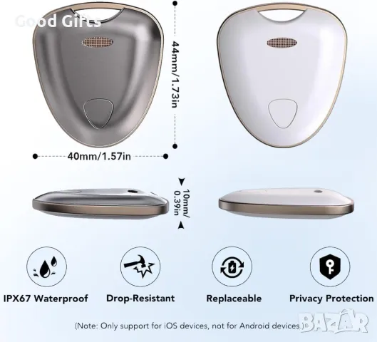 Мини GPS Тракер Локатор само за iOS, снимка 5 - Друга електроника - 50209254