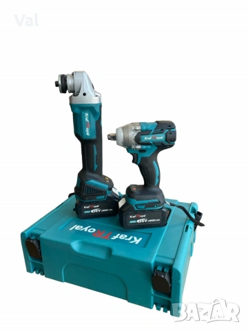 Акумулаторен ударен винтоверт и безчетков ъглошлайф /36V, 8Ah/, снимка 4 - Винтоверти - 53671569