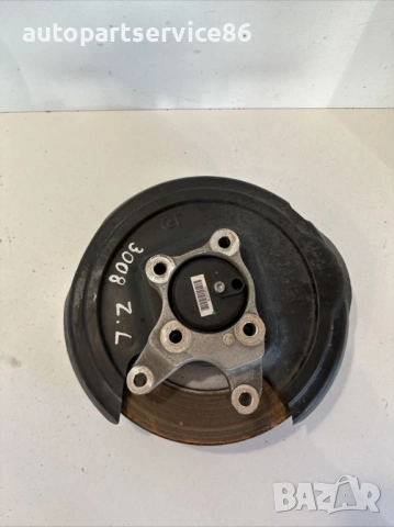 Стойка лагер заден ляв колелo 65000 км за Peugeot 3008 1.2T (2022) 9820098380, снимка 3 - Части - 53604117